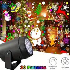 Proyector de luz led Navidad y Halloween